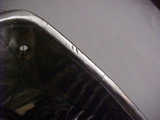 1965 Plymouth Belvedere left headlight bezel trim frame 2445241 Foto 3 de 3