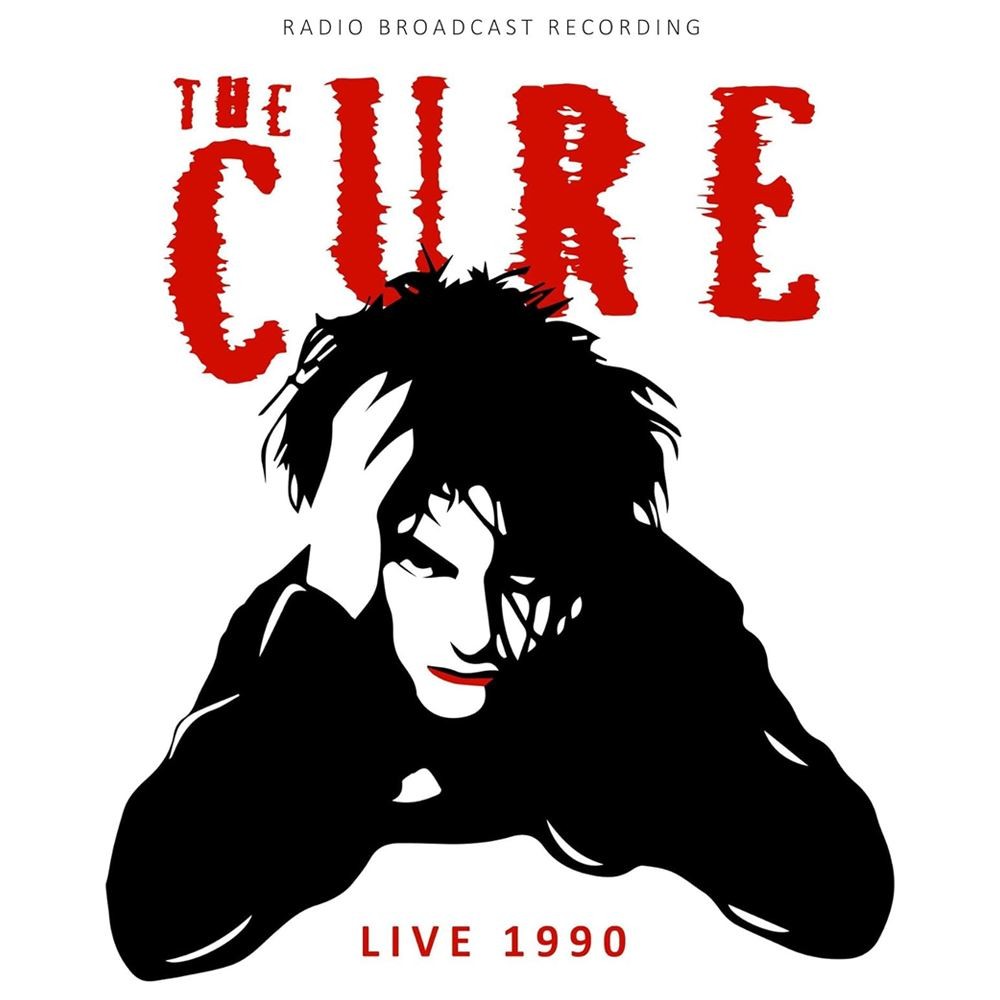 The Cure Live 1990: Radio Broadcast Recording (Laser Media) Red Vinyl 12"" Album