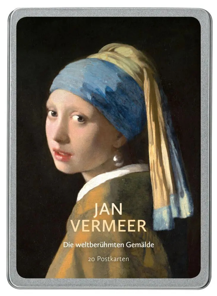 Jan Vermeer Postkarten VE 20 | Die weltberühmten Gemälde | Johannes Thiele - Bild 3