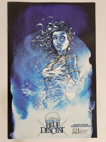 Michael Turner's FATHOM : Figurine dédicacée par Clayburn Moore Aspen