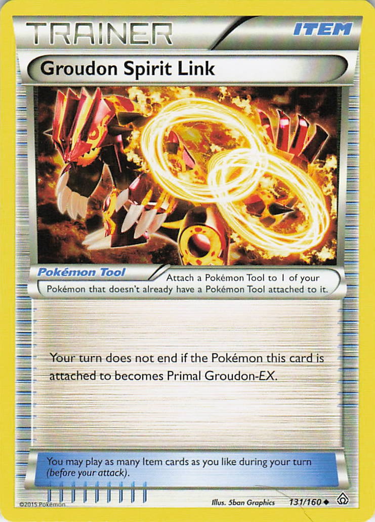 Groudon Spirit Link Uncommon XY - Primal Clash 131/160 LP