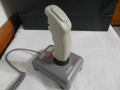Vintage Grey Suncom Analog Plus High Energy Joystick Controller ~ 4864272