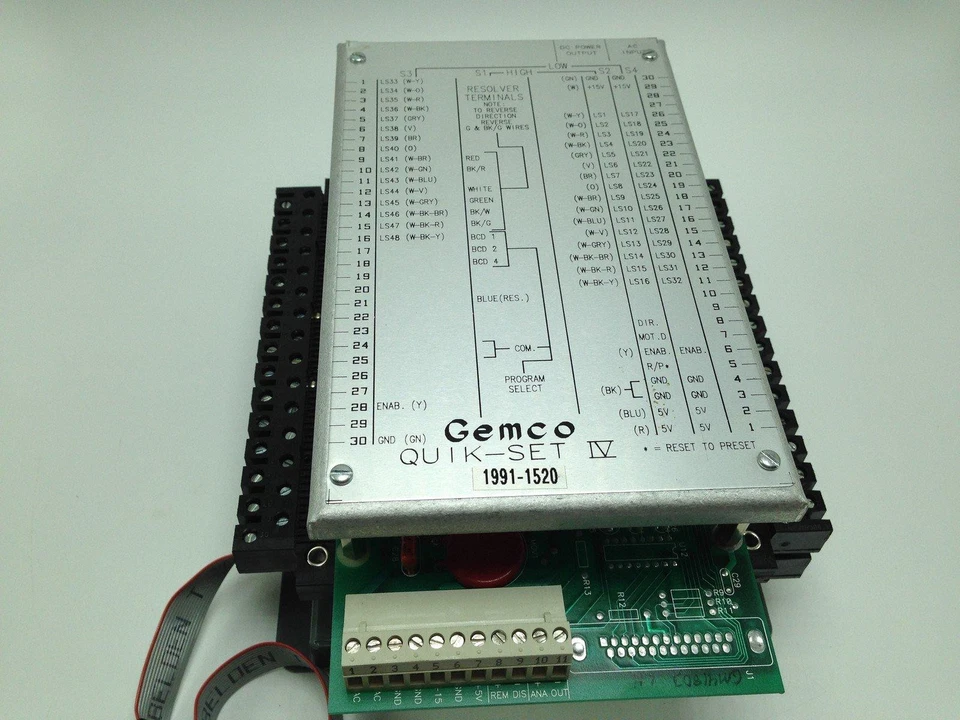 Interruptor de límite programable Gemco 1991-1520 Quick-Set IV  Foto 2 de 4