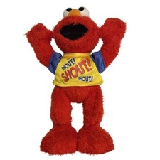 Fisher-Price Shout Elmo Electronic Plush Toy Sesame Street 2004 Untested Parts