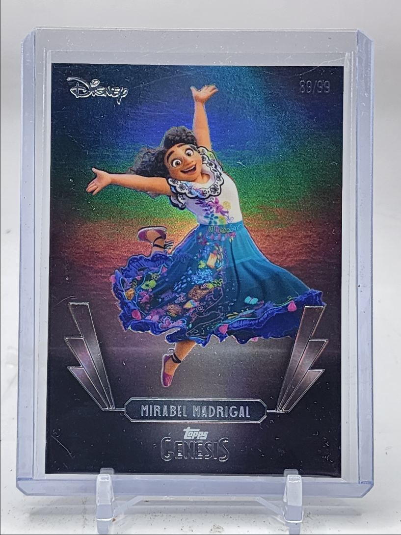 MIRABEL MADRIGAL 2025 TOPPS GENESIS DISNEY RAINBOW FOIL /99 Q4093