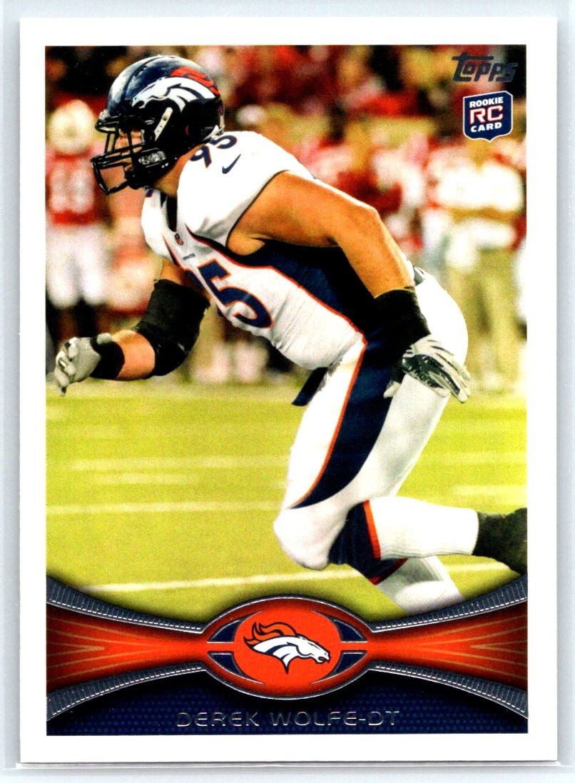 2012 Topps - Derek Wolfe #419 (RC)