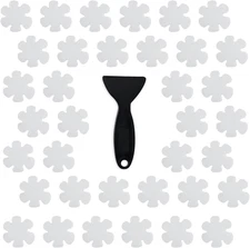 Original 36PCS Transparent Bathtub Stickers Non-Slip, Safety Shower Treads 