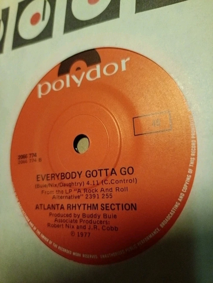 Atlanta Rhythm Section – So In To You. 7" Mint - Image 2 of 2