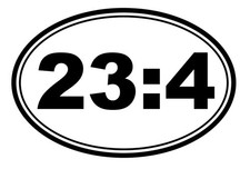 Psalm 23:4 Religion Vinyl Decal Sticker Christian Bible Verse Car Window Faith