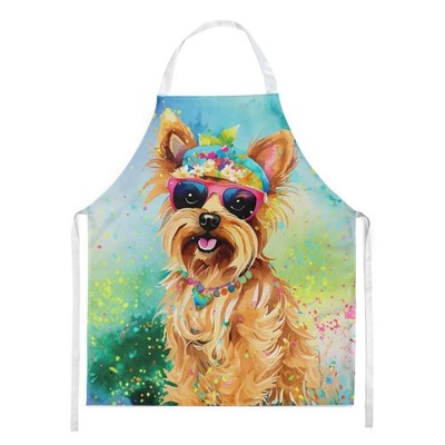 Yorkshire Terrier Hippie Dawg Apron Cooking Kitchen Server Baking Crafts