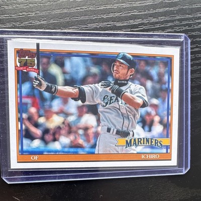 Topps 2026 series 1 75 Years of Baseball Ichiro Seattle Mariners Baseball T91-33