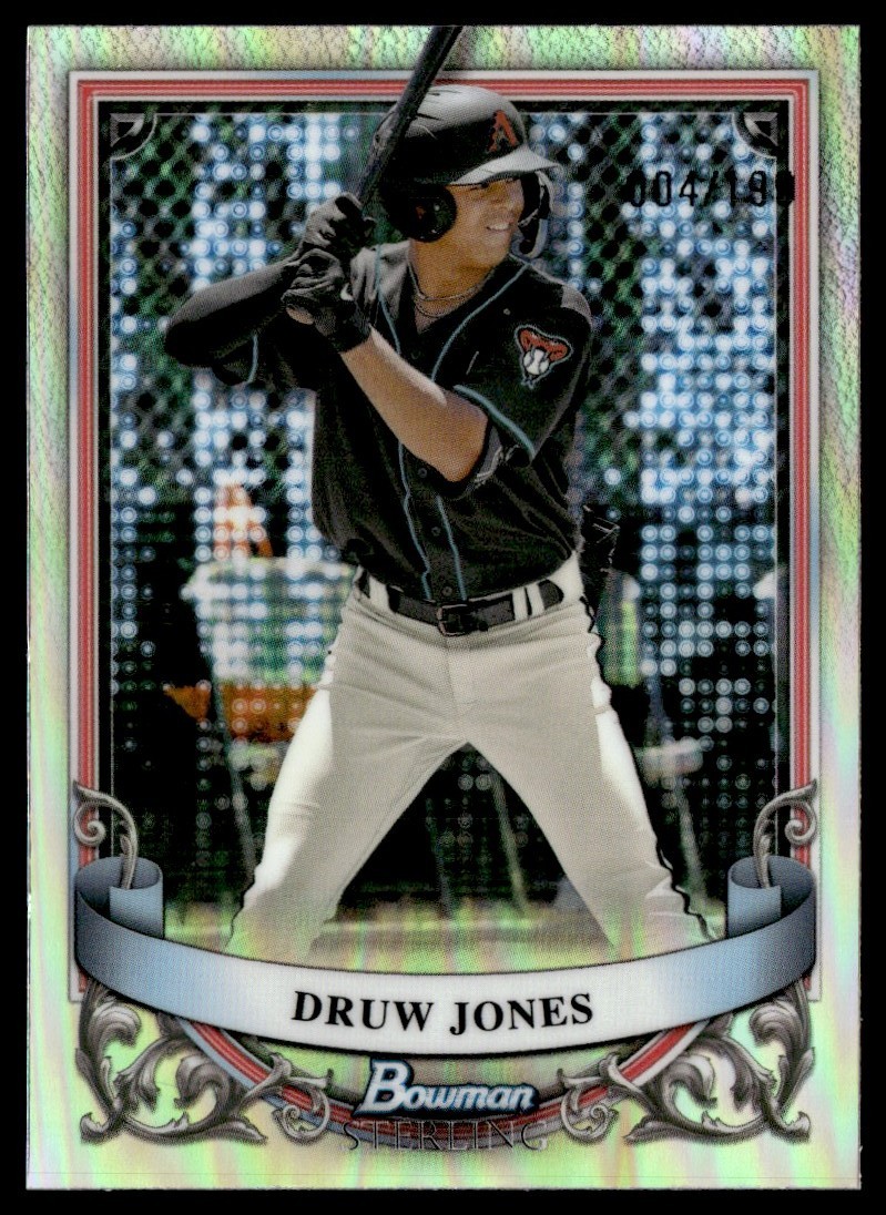 2024 Bowman Sterling Refractor Druw Jones 004/199 #BSP-39