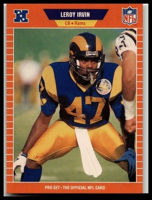 1989 Pro Set #203 LeRoy Irvin