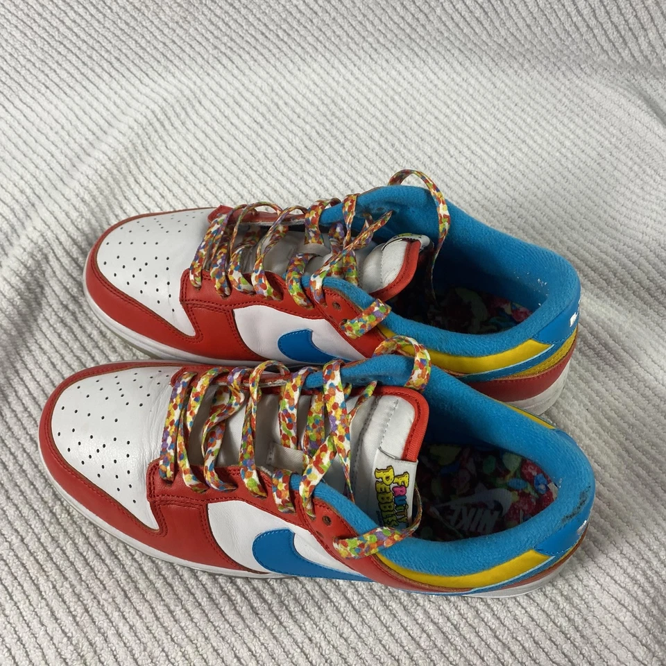 Nike Dunk Low Fruity Pebbles Shoes Mens Size 8 Multicolor LeBron Collaboration - Image 2 of 4
