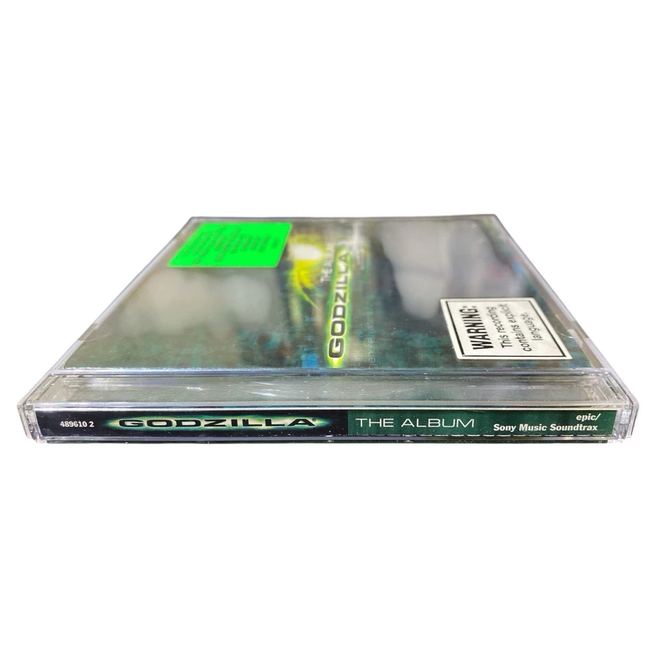 Godzilla CD Album Soundtrack Rage Against The Machine Green Day Fuel 1998 - Image 3 of 4