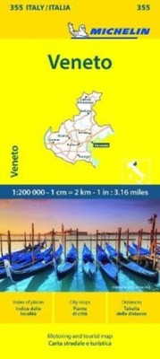 Veneto - Michelin Local Map 355 by Michelin (Sheet map, folded)