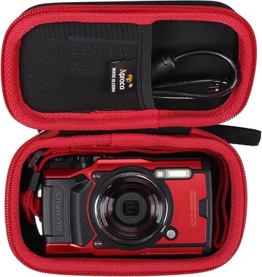 Aproca Portable Hard Storage Case, for OM SYSTEM Tough TG-7 / OLYMPUS Tough TG-6