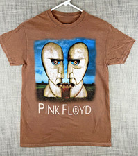 Size S - Pink Floyd Division Bell North America Tour Dates 1994 T-Shirt Brown