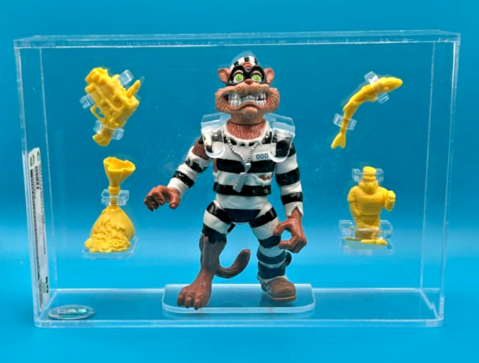 CAS 80 SCRATCH THE CAT 1993 Playmates TMNT Teenage Mutant Ninja