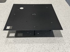 Piastra superiore Linn Sondek LP12 nera - finitura verniciata a polvere testurizzata su piastra in acciaio S/S