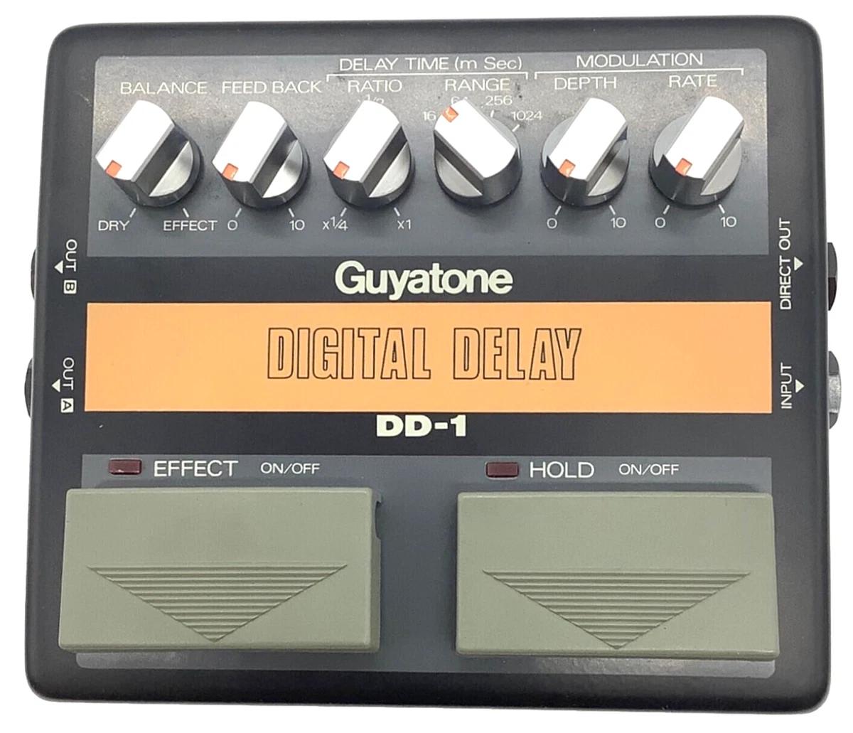 Preços baixos em Guitarra Guyatone Digital Delay, Eco e