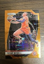 2024 Panini Prizm WNBA - Tiffany Mitchell #57 Orange Velocity Prizm