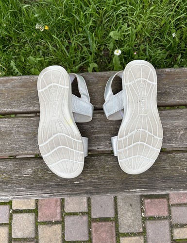 Sandali donna Legero Sunwalker cinturino argento EU 39 UK 5 US 8,5 - Foto 10 di 12