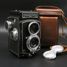 Rolleicord IV w/Xenar f/3.5 75mm - Case - Fine vintage condition