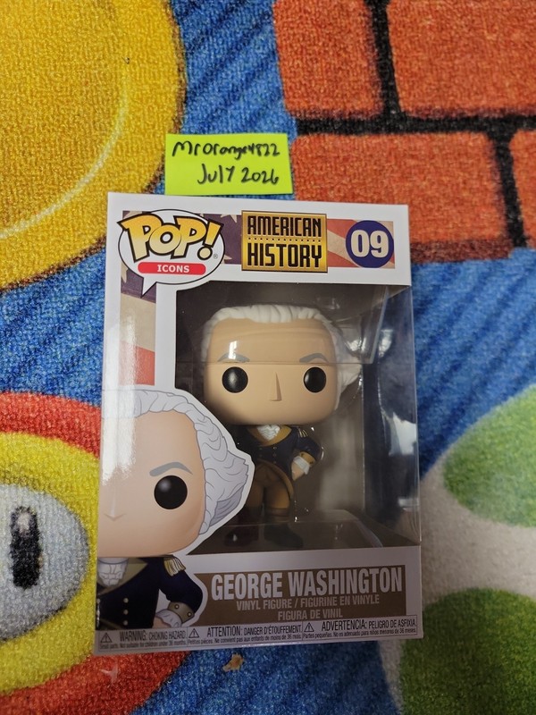 Funko Pop! Vinyl: American History - George Washington #9