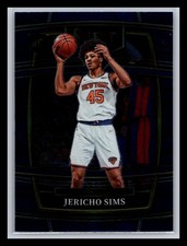 Jericho Sims Rookie New York Knicks 2021-22 Panini Select #87