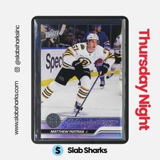 2023 UPPER DECK #478 MATTHEW POITRAS YOUNG GUNS RC ROOKIE