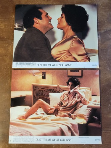 Just Tell Me What You Want-Ali MacGraw-Alan King foto stampa litografica vintage 1980 - Foto 1 di 2
