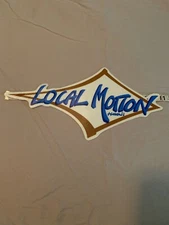 LOCAL MOTION Hawaii Brown/Blue Surfboards Vintage Surfing Window STICKER