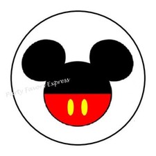 MOUSE EARS ENVELOPE SEALS LABELS PARTY FAVORS STICKERS