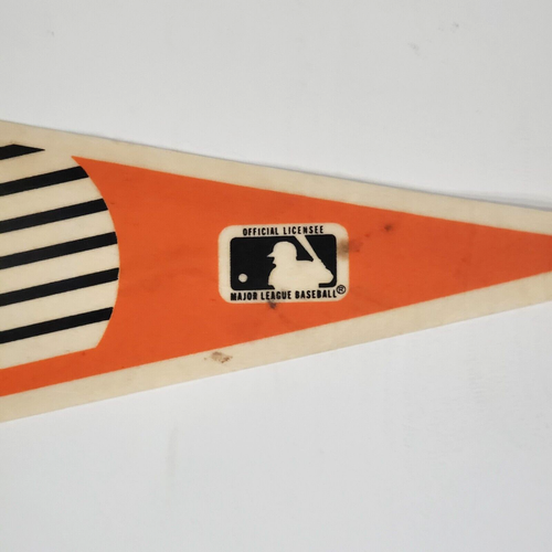Major League Baseball Pennant Baltimore Orioles 1980's 30 x 12 in. Wincraft VTG - Picture 3 of 10