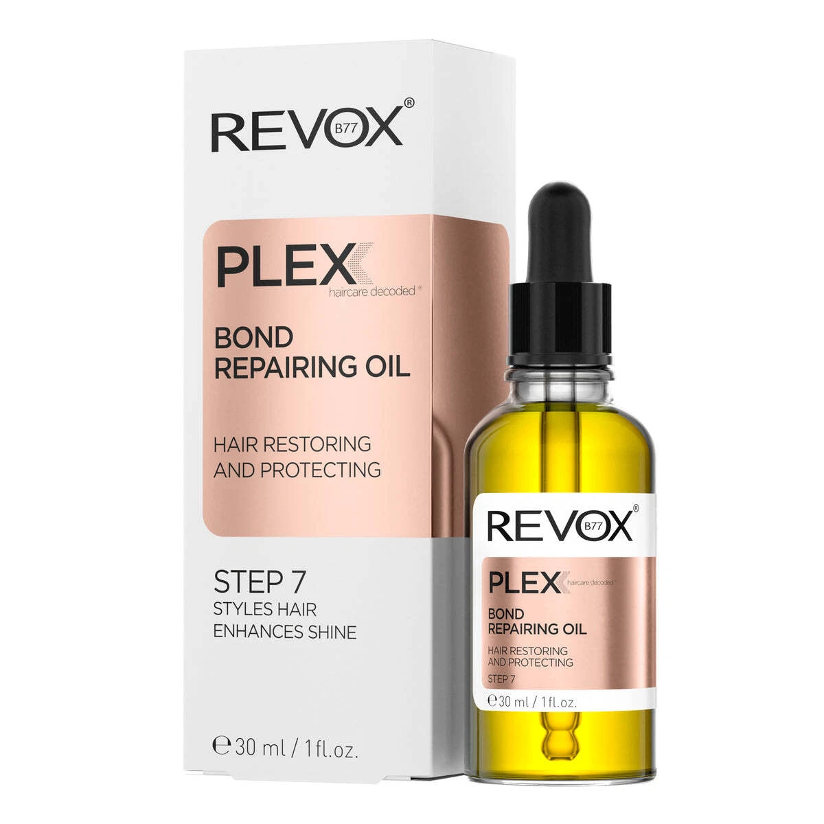 Revox PLEX BOND REPAIRING hair oil - Step 7, 30 ml