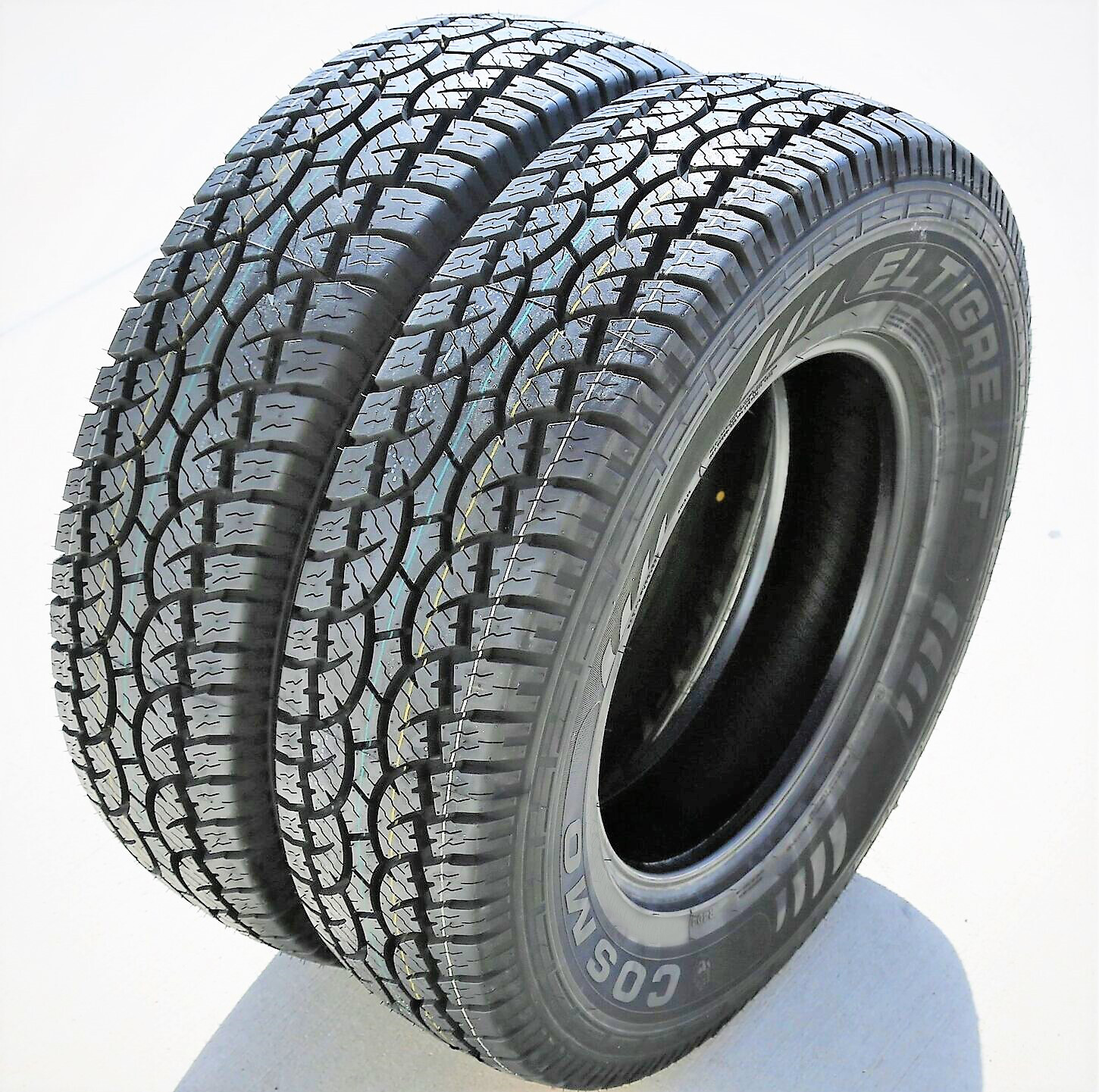 Tire Cosmo El Tigre AT LT 265/75R16 Load E 10 Ply A/T All Terrain