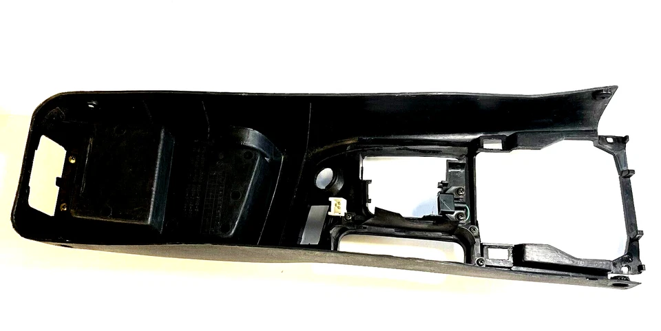 Consola central genuina negra Nissan 240SX S13 OEM 1989-1994 usada Foto 4 de 4