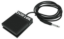 Quik Lok PS-25 Switchable Sustain Pedal Normally Open or Closed Contacts