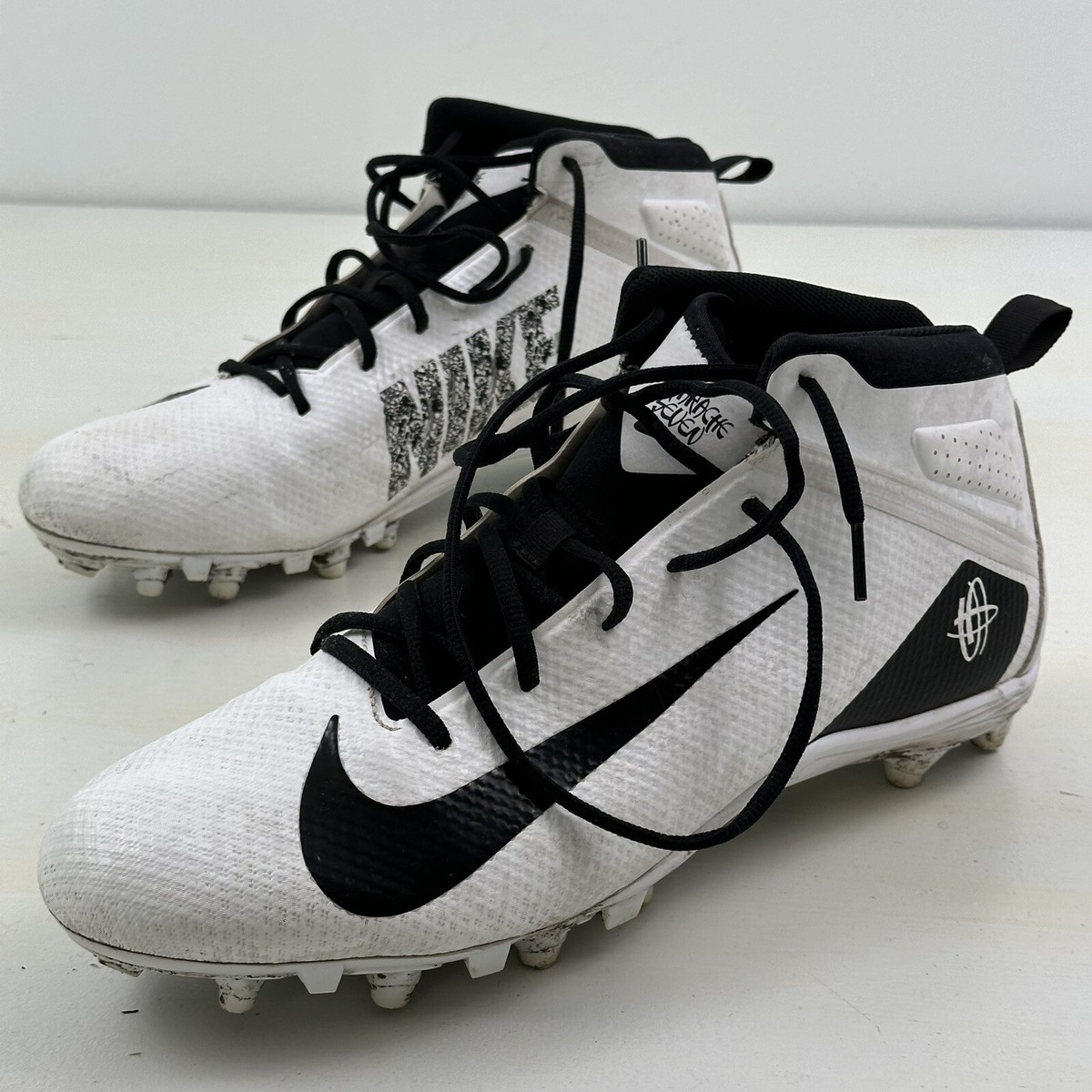 Lacrosse sandals used size 12 men Nike Huarache 9 Elite Mid LAX SE Lacrosse Cleats. Nike.com main image 4
