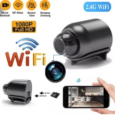 1080P WIFI Camara De Seguridad Exterior Pequeña Compacta Con Vision Nocturna 
