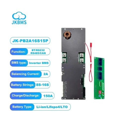 JK Smart Inverter BMS 8S-16S 100A-200A BT RS485 CAN for Home Energy Storage SDE - Bild 29 von 45