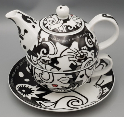 GOEBEL by BILLY THE ARTIST Two-in-one TEESET Create your own reality TOP selten