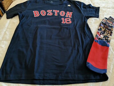 Boston Red Sox Benintendi MLB Unisex Navy T Shirt Boston Red