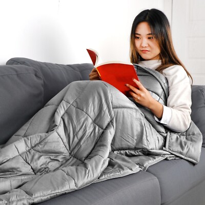  12lbs 15lbs 20lbs Weighted Blanket GravityInsomnia Anxiety Sleep Stress 