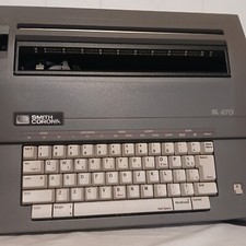 SMITH CORONA TYPEWRITER MODE 5A ELECTRIC WITH COVER  thumbnail