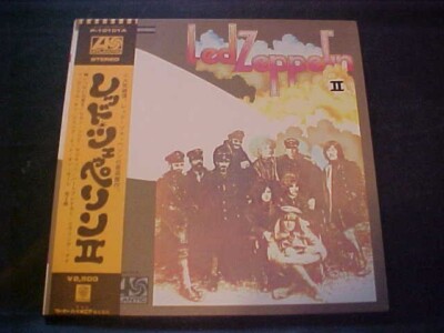 Led Zeppelin – II (Japan Vinyl LP OBI) Atlantic Records P-10101A Poster |  eBay