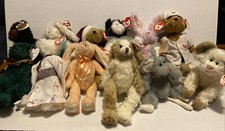 Lot of 12 Mix Ty Beanie Babies 1993 Attic Treasures ALL JOINTED No Duplicates