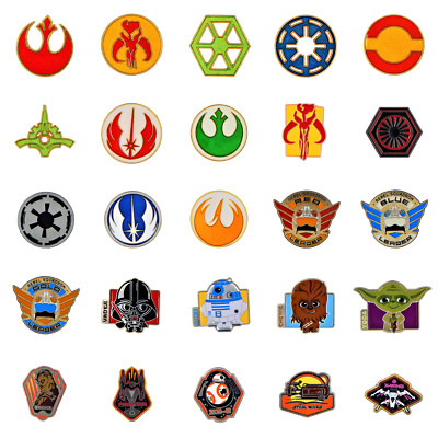 Star Wars Theme Individual Pin Walt Disney World Parks Trading Pins Brand New