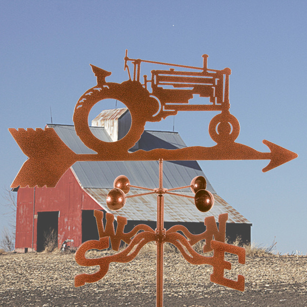 John Deere Tractor Weathervane Farm Weather w/ Choice